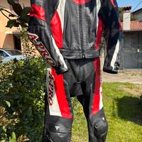 Tuta moto 2 pezzi tg56