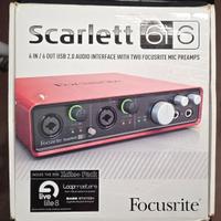 Focusrite Scarlett 6i6 1st Gen – Interfaccia Audio