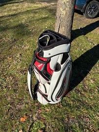 Set da golf (sacca + 10 bastoni)