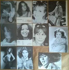 69 Schede foto fotocard Modelle/Attrici/Cantanti