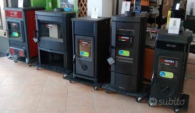 STUFA A LEGNA NORDICA NUOVE a partire da 690€
