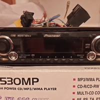 Autoradio Pioneer, amplificatore e neon da interni