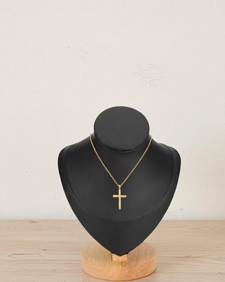 Collana con crocifisso d oro