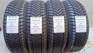 4 GOMME 195 60 18 GOODYEAR INV RIF4170