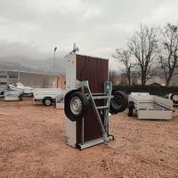 Carrello Appendice Rimorchio Auto timone pieghevol