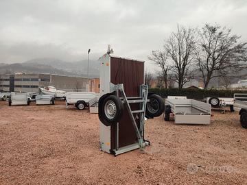 Carrello Appendice Rimorchio Auto timone pieghevol
