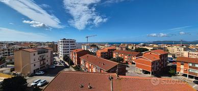 Mansarda panoramica con vista mare