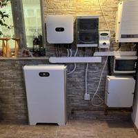 Kit 15kw fotovoltaico 8kw accumulo litio impianto