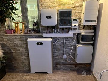 Kit 15kw fotovoltaico 8kw accumulo litio impianto