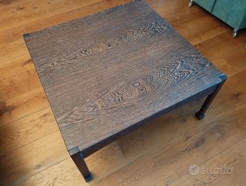 Tavolino legno wenge massello