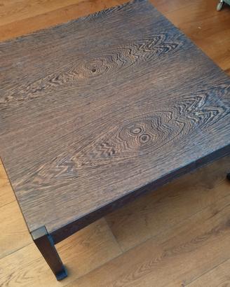Tavolino legno wenge massello