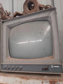 MONITOR VIDEOSORVEGLIANZA anni 70 PHILIPS vintage
