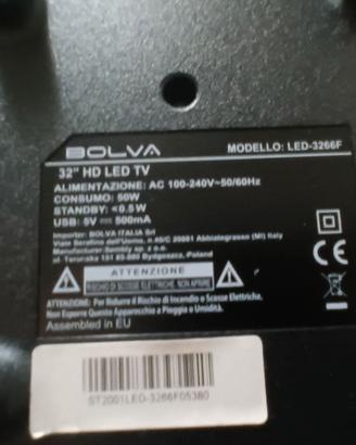 Tv bolva ricambi, piedini, casse
