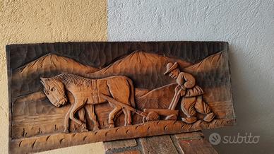 Quadro in legno .
