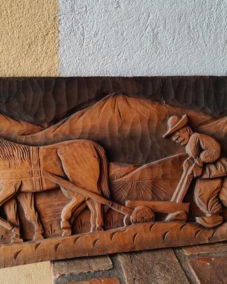 Quadro in legno .