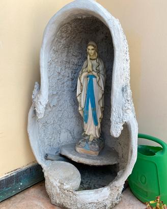 Grotta Nicchia Madonna Cemento