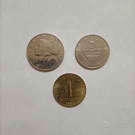 Austria lotto monete pre-euro 