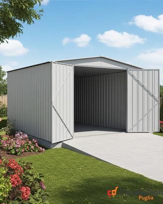 Box auto in Acciaio 360x514cm - 18MQ