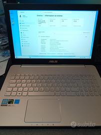 ASUS N552VX - i7-6700HQ, 16GB DDR4, SSD 1TB, W11
