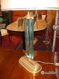 1950 Lampada Fontana Arte base ovale. Design