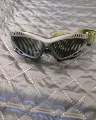 Softair Copri Elmetto, Occhiali e Maschera Prot