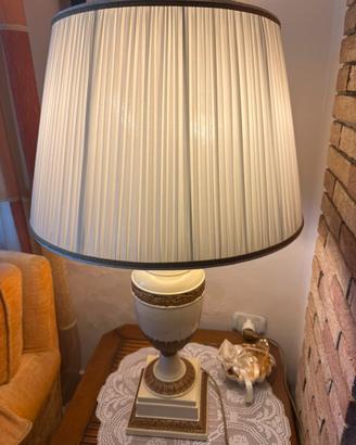 Lampada da tavolo vintage BAGA ORO