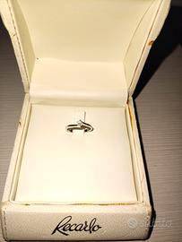 Anello solitario ReCarlo