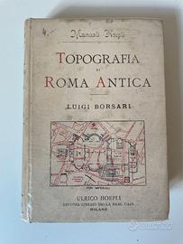 Manuali Hoepli "Topografia di Roma Antica"