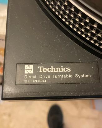 Technics SL2000 Piatto giradischi trazione diretta