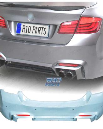 PARAURTI POSTERIORE BMW F10 LOOK M4 PDC