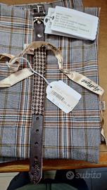 collare vera pelle conciata al vegetale  toscana