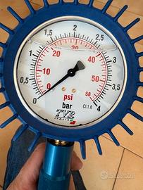 manometro gomme professionale in glicerina TVR