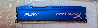 SDRAM DDR3 Kit 16GB RAM HyperX Fury 1866MHz