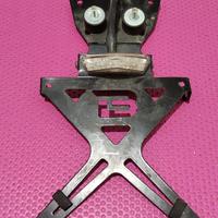 Portatarga con stop integrato