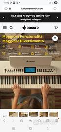 pianoforte digitale donner ddp95
