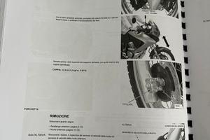 Manuale di officina transalp 700 italiano