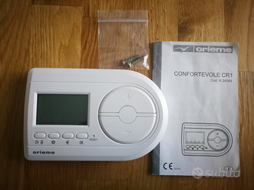 Libretto Istruzioni Cronotermostato Orieme CR1