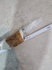 Bastone per tenda satinato opaco 110 cm