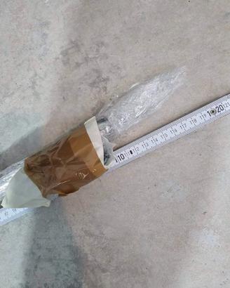 Bastone per tenda satinato opaco 110 cm