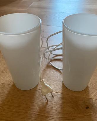Coppia lampade comodino Ikea