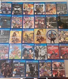 collezione giochi ps4 originali
