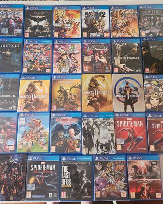 collezione giochi ps4 originali