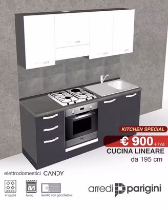 -Cucina moderna lineare- PROMOZIONE SUPER