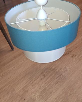 Lampadario a sospensione con paralume 