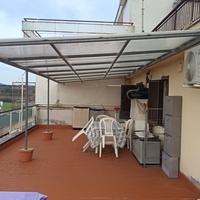 Tettoia ferro zincato