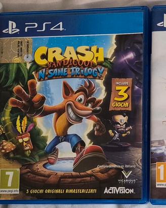 Giochi PlayStation 4 e Wii