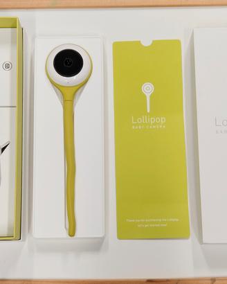 Lollipop baby monitor color verde pistacchio