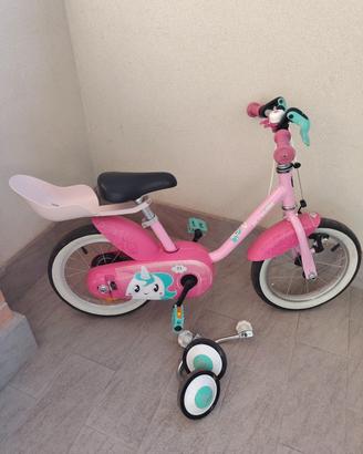 bicicletta bimba 14 pollici