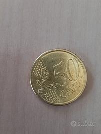 Moneta 50 cent stato vaticano 2023