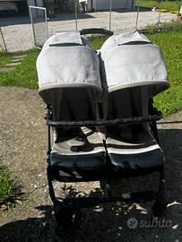 Passeggino gemellare peg perego